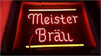 Vintage Meister Brau 17 x 22