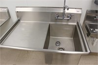 Elky single compartment stainless-steel sink