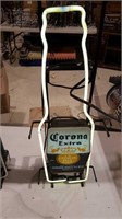 Corona Extra.  Fair condition, sign works