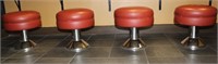 4 child-size bar stools