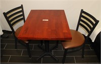 Rectangle table & 2 chairs