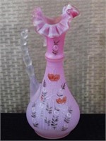 Pink Satin Vase