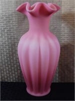 Pink Fenton Vase