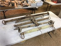 (5) Assorted Antique Horse / Oxen Yoke