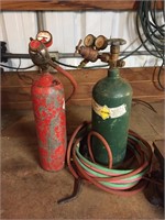 Small oxy - acetylene welding set