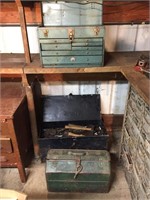 (3) Tool boxes with assorted tools