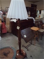 Vintage Teakwood Floor Lamp