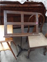 Antique Wooden "It's A Hamiltom" Music Stand