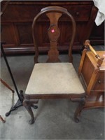 Antique Walnut? Accent Chair