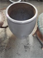 Very Nice Grey Ceramic Pot