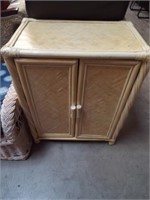 Vintage French Provincial Style Two Door Cabinet