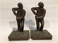 PAIR OF BOOKENDS DESIGNED BY MADAME MARIE APEL