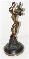 Bronze Statue Mistress Of Fire by Boris Vallejo