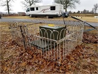 Iron Grave Yard Fence