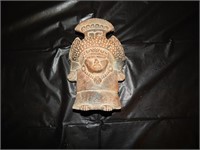 Old Mayan or Aztec Clay Figure