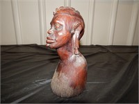 Antique African  (Kenya) Warrior Bust / Sculpture