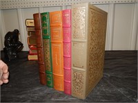 5 Signed Franklin Library Leather Book