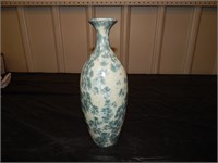 10.5" Crystalline Glaze Vase SIGNED