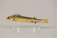 Oscar Peterson Shiner Fish Spearing Decoy,