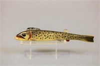 Oscar Peterson Brown Trout Fish Spearing Decoy,
