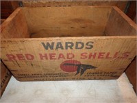 MONTGOMERY WARDS RED HEAD SHELLS BOX