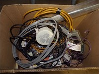 VARIETY OF ELECTRICAL WIRE & SOCKETS