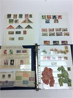 STAMP COLLECTION/USA/GERMANY/SPAIN/SERBIA/RUSSIAN