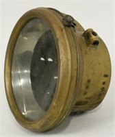Antique Diamond Brass Automobile Headlamp