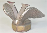 Vintage "V" Winged Hood Ornament Mascot