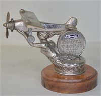 1927 Chevrolet Quota Trophy Mascot Hood Ornament
