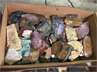 Assortment of Mixed Wood & Agate Slabs
