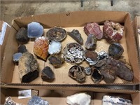 Assorted Minerals, Wood & Unknown