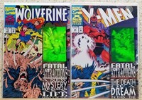 Wolverine 75 & X-men 25 Comic Books Key Issue Pair