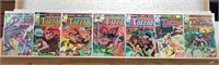 Marvel Tarzan Comic Book Lot