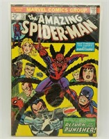 Amazing Spiderman 135 Comic Book 2nd Punisher Key