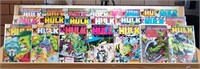 22 Incredible Hulk Comic Books Mixed Lot