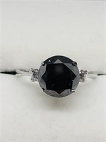 $2650 10K Black  Diamond Ring