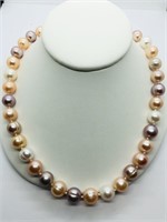 $600 S/Sil FW Pearl Necklace