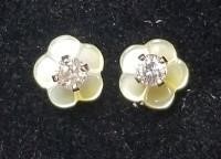 FREE ! 14k Gold Diamond (0.10cts) 2-in-1 Earstuds