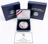 Coin 2011 Medal of Honor Commemorative Dollar Pr.