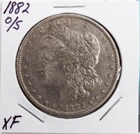 Coin 1882-O/S  Morgan Silver Dollar XF