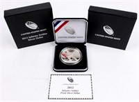 Coin 2012 Infantry Soldier Silver Dollar Proof