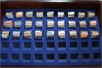 COLLECTION OF PRESIDENTIAL DOLLAR ROLLS 27 ROLLS