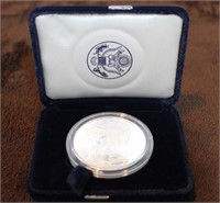 1996 PROOF SILVER EAGLE WITH BOX AND COA