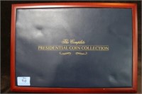 THE FRANKLIN MINT PRESIDENTIAL COIN COLLECTION IN