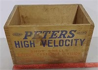 Peters shotgun shell box