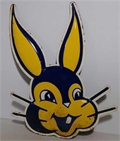 SST Blue and yellow Bread Bunny Sign