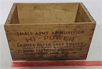Wooden Federal shell box