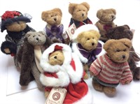 COLLECTION OF 9 BOYDS BEARS-THE HEAD BEAN