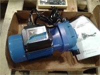 110V transfer pump, 8 GPM, 3/4" inlet/ outlet